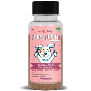 CuddlyTails Dog Food Topper – Chicken Liver with Pumpkin Seeds (100 gm)